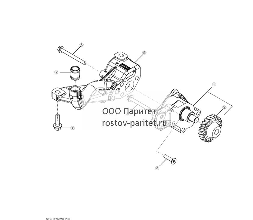 5034 Масляный насос двигателя - ST749891 710.jpg